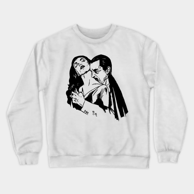 Vampira No.8 Crewneck Sweatshirt by TheBakedBanshee